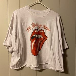❤️ Rolling Stones cropped tee